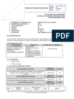 Facultad de Ingeniería Escuela Académico Profesional de Ingeniería Civil I) Datos Generales