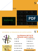 Matrices y Determinantes