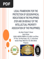 10 - Leny Villareal - 2 Legal Framework For GI Protection in The