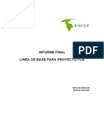 Informe Final Linea de Base para Proyecto Fos: Eduardo Ramírez Germán Escobar