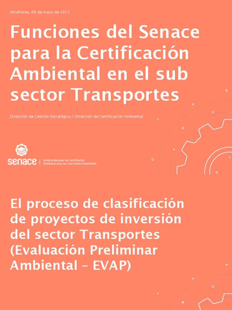 Certificación Ambiental en Transportes | PDF | Evaluación de impacto ...