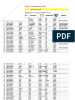 Bhutan Bus Time Table PDF