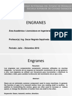 ONS Introduccion a Los Engranes Diseño de Mecanismos