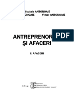 Antonoaie Antreprenoriat Si Afaceri Vol Ii 2014 Text CD Def PDF