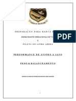 Resumo Peso e Balanceamento Plav