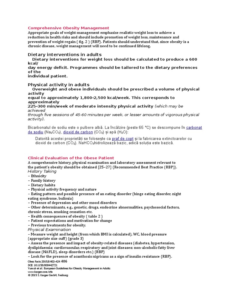 Comprehensive Obesity Management | PDF | Dieting | Obesity