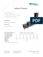 ProductDataSheet SingleFiltrationTowers