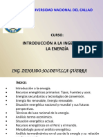 Introducción A La Ingenieria de Energia