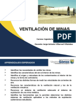 Ventilación de Minas: Circuitos y Métodos de Resolución