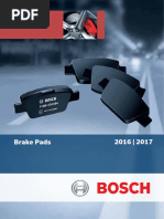 DRIVE 1993～2026 -GLAY complete BEST限定盤 Catálogo de Pastillas de Freno Bosch 2016-2017 | PDF | Fabricantes