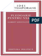 Albert Szent-Gyorgyi - Pledoarie Pentru Viata