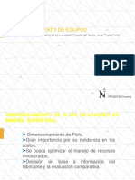 Dimensionamiento de Equipos PDF