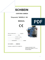 Cosedora Pedestral Manual FISCHBEIN 100 GB 05-2009.en - Es