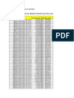 Lista de Pago Deuda Social