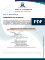 Estadística de La Industria de La Construcción en México