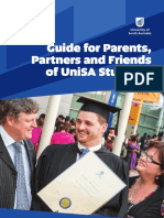 Guide For Parents, Partners and Friends of Unisa Students