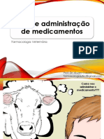 Vias de administração de medicamentos em animais