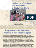 Xie Economic Valuation of Heritage-Related Investments: A Case Study From China