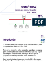 Domótica KNX: Protocolo de comunicação EIB