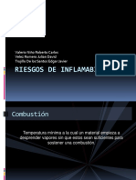 Riesgos de Inflamabilidad