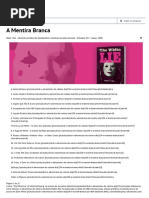 A Mentira Branca - Graça Maior - Verdades Bíblicas