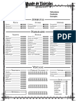 Humanos - Hoja de Personaje Extendida