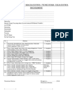 Biodata Calon Mahasiswa Baru PDF