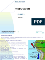 Arquitectura bioclimaticaCLASE 1 Introducción