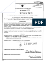 Decreto 1889 Del 22 de Septiembre de 2015