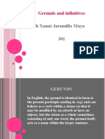 Gerunds and Infinitives: Edith Xanat Jaramillo Maya 301