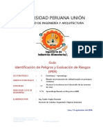 Guía. Matriz IPER