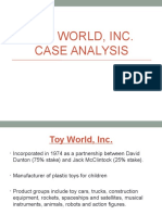 Analisis Del Caso Toy World