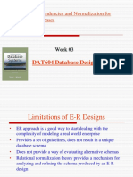 Functional Dependencies and Normalization For Relational Databases