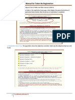 Manual For Token No Registration