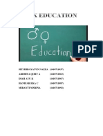 6. Sex Education
