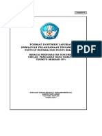 Format Dokumen Laporan Pencairan Tahap II