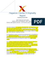 Plagiarism - Report