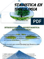 Geoestadistica en Hidrogeologia