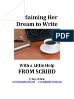 Reclaiming Her Dream To Write, With A Little Help From Scribd