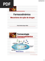 Farmacodinâmica II_Mecanismo de ação de drogas