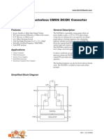 Monolithic Inductorless CMOS DC/DC Converter: Features General Description