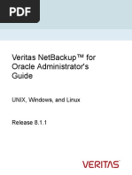 NetBackup811 AdminGuide Oracle