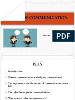 Rules of Communication