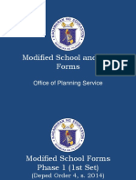 Modified School Forms Overview Master Plan
