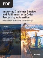 Improving Customer Service and Fulfillment With Order Processing Automation