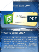 Master Microsoft Excel 2007: Essential Guide