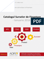 Catalog Surse Finantare NR 4