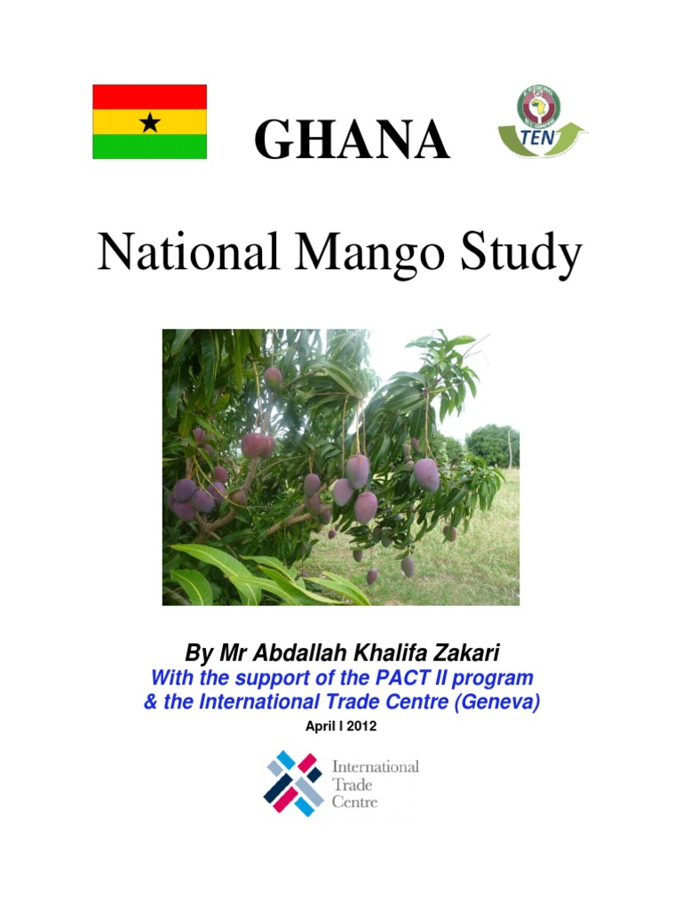 National Mango Study - Ghana | PDF | Agriculture | Value Chain