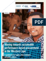 Moving Towards Sustainable Performance Based Procurement