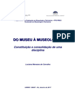 Carvalholuciana m Tese Do Museu a Museologia